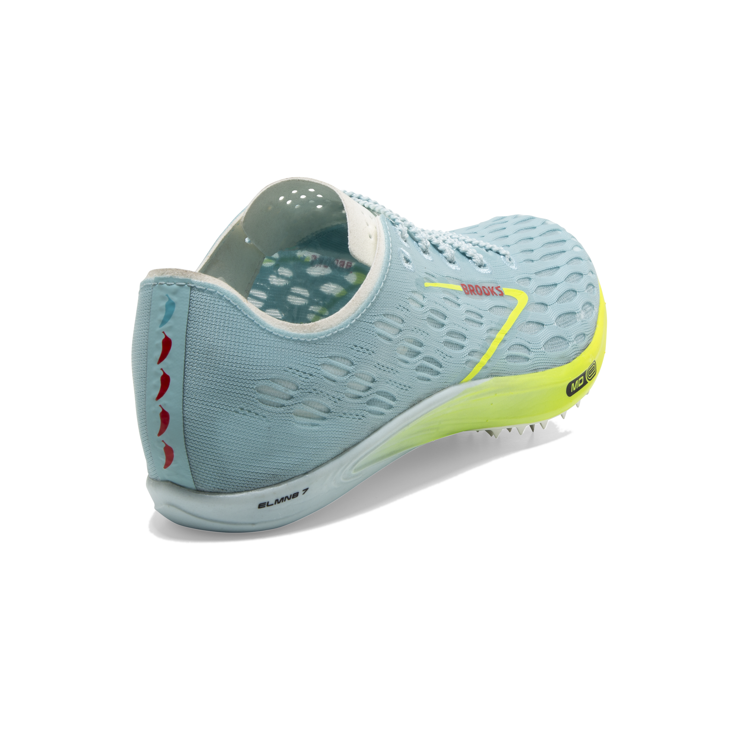ブルックス　スパイク27センチ ELMN8 7 BROOKS Unisex ELMN8 7 Track Spike Blue Glow/Nightlife/Red