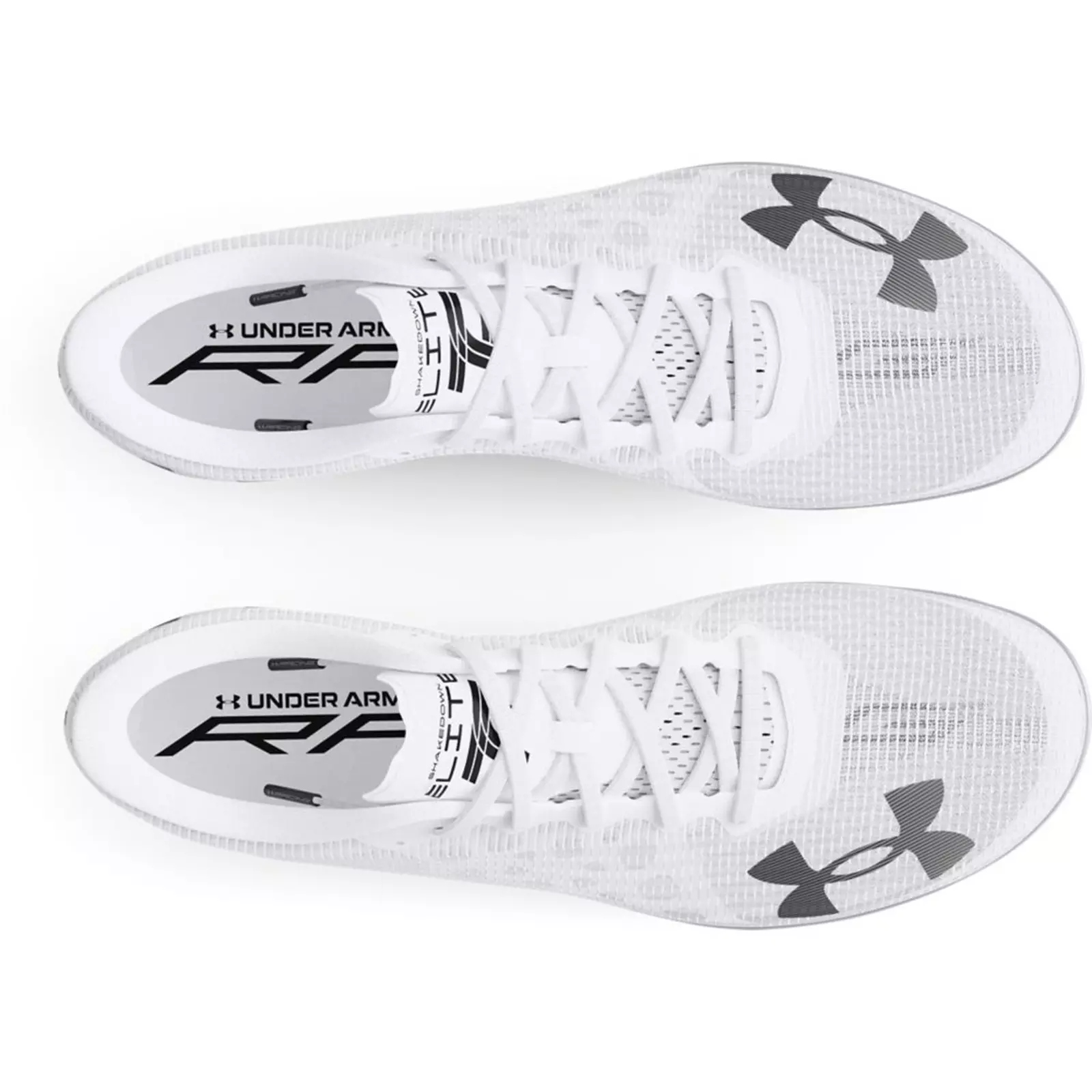 UNDER ARMOUR Unisex Shakedown Elite BRZ Track Spikes WHT/GRY