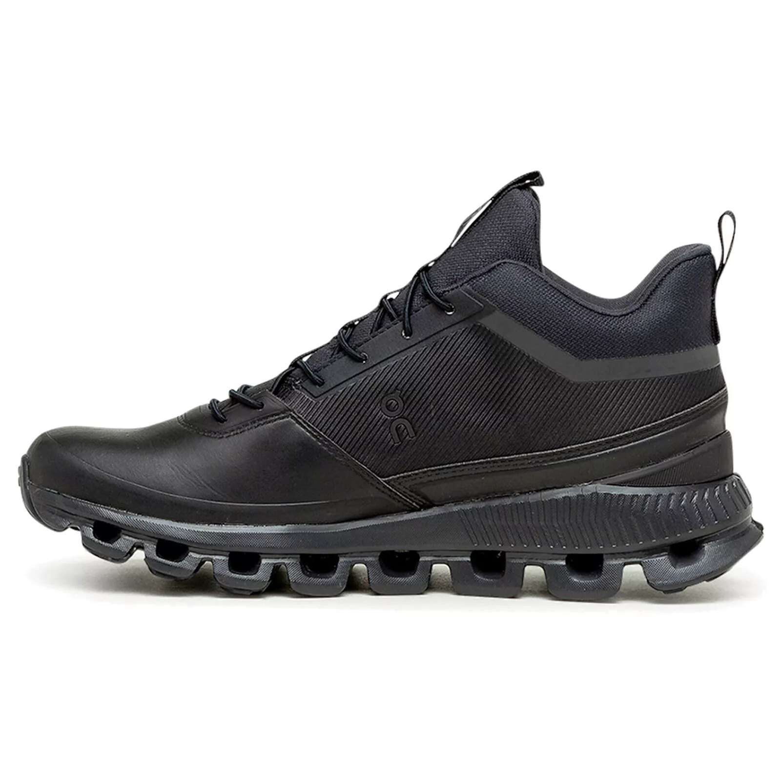 ON RUNNING Women's Cloud Hi Waterproof ALL BLACK