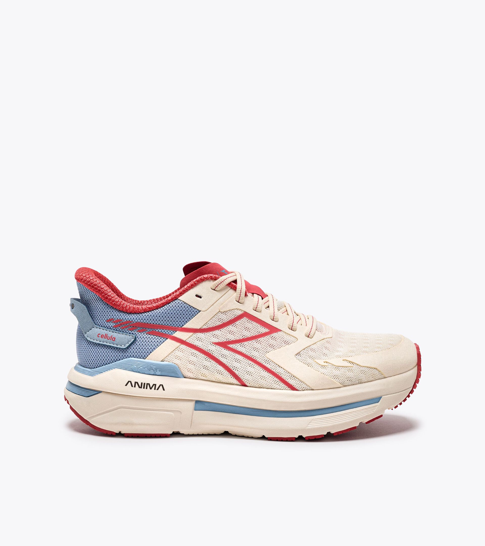 DIADORA Women's Cellula Whisper White/Cayenne - Main Image