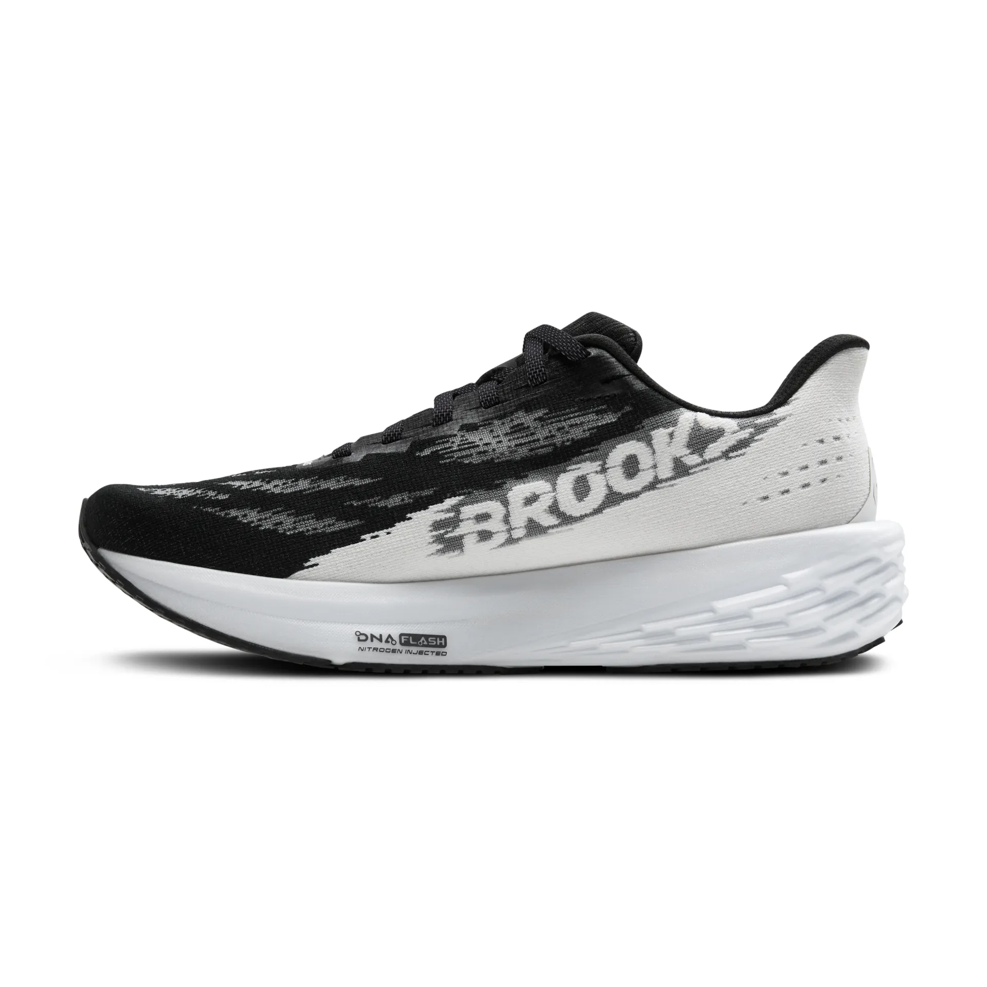 Brooks Launch Men’s Running Shoes - White with Black and Gum Brooks - Men main image 3