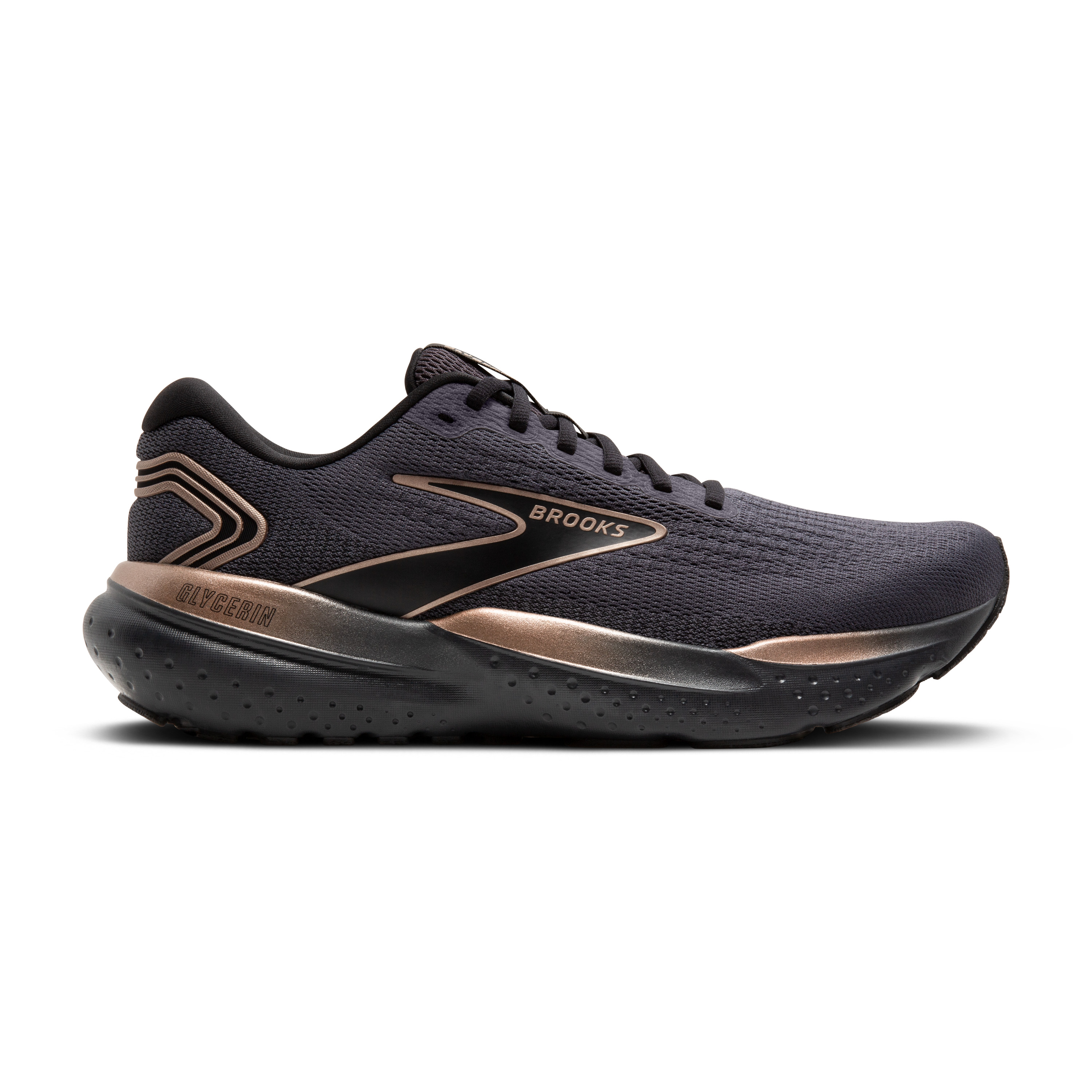 BROOKS Glycerine 21 Sneakers voor dames, 38 EU, Black Grey White, 38 EU