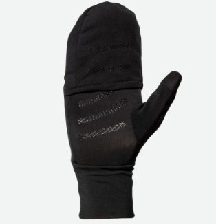 NATHAN HyperNight Reflective Mitt Black Reflective