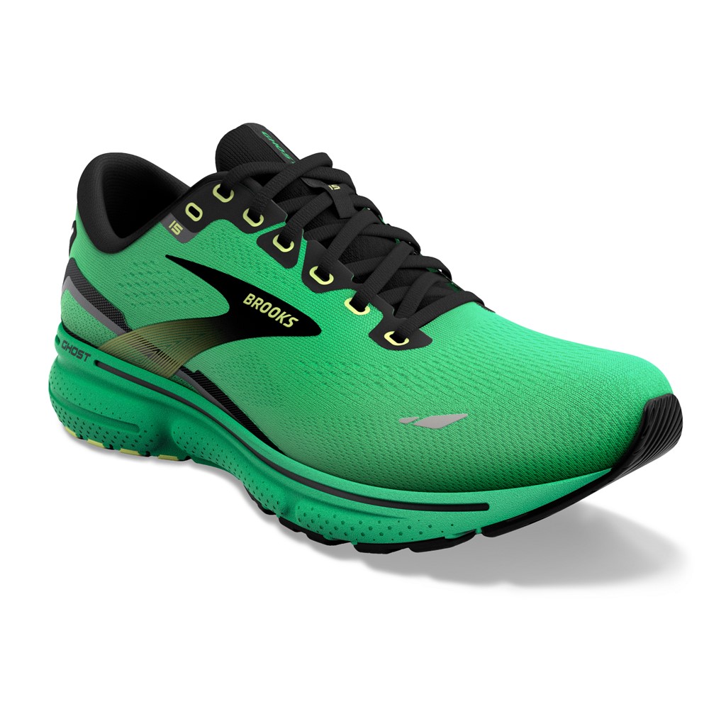 Brooks Ghost 15 Men\'s Running Shoes Taupe Green Sz 13 Medium D 1104471D284 Amazon.com | Brooks Men main image 2