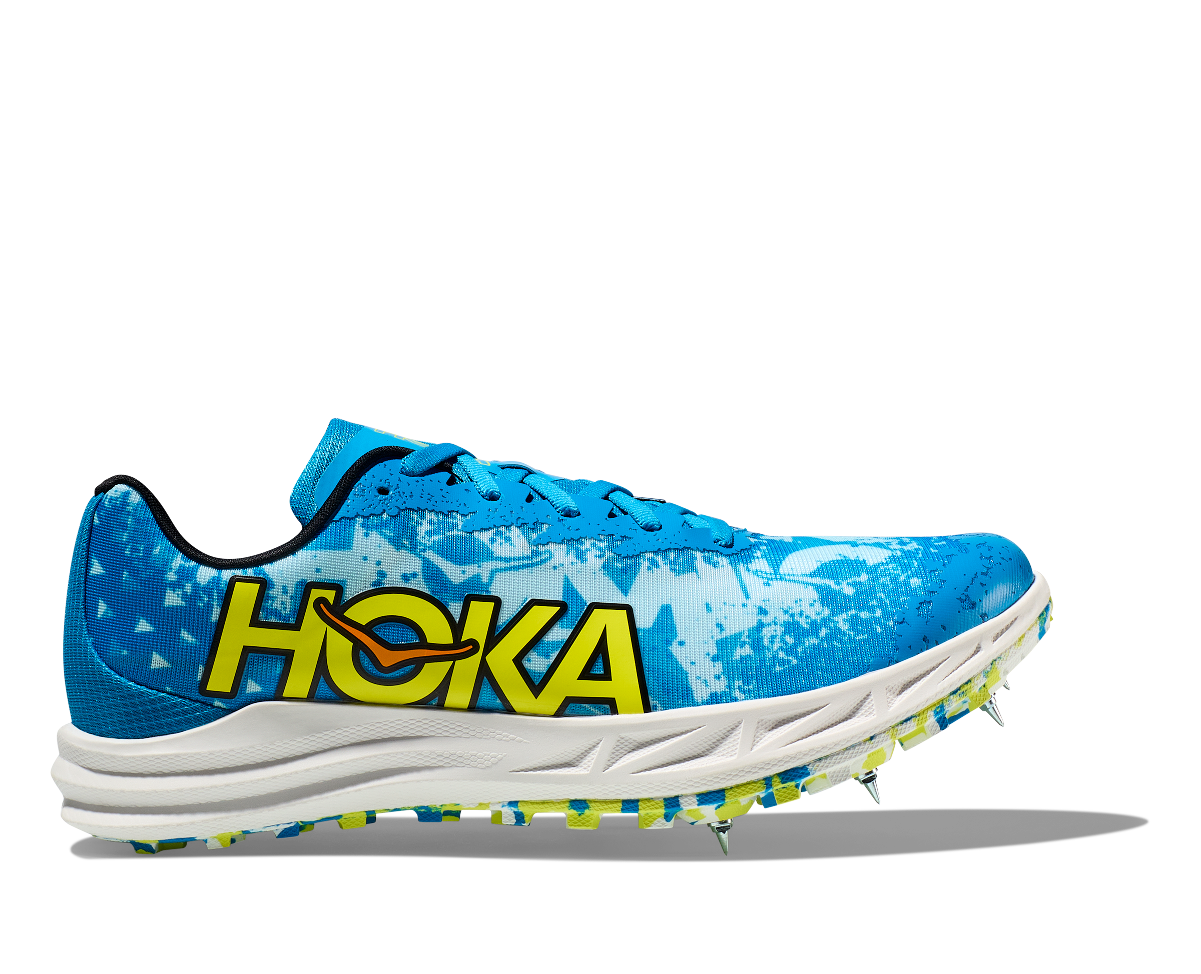 HOKA Unisex Crescendo XC Spikes Dive Blue/Evening Primrose