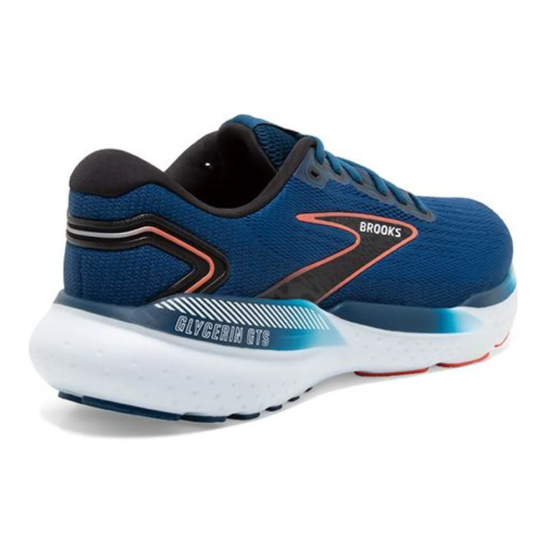 Brooks Glycerin 21 GTS Mens Running Shoes Blue Opal Comfort Athletic Size‎ 11D Brooks Men main image 4