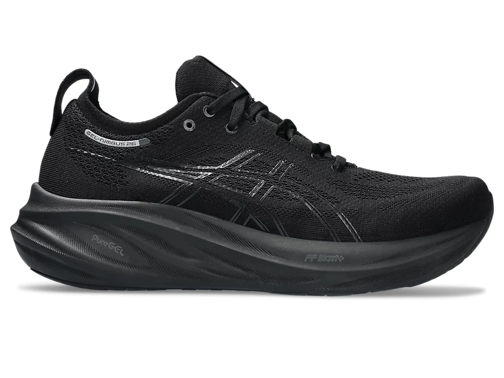 陽気なブラックバスはサイエンスフィッシング SPORTS NOTES6 ASICS Men's GEL-NIMBUS 26 Black/Black
