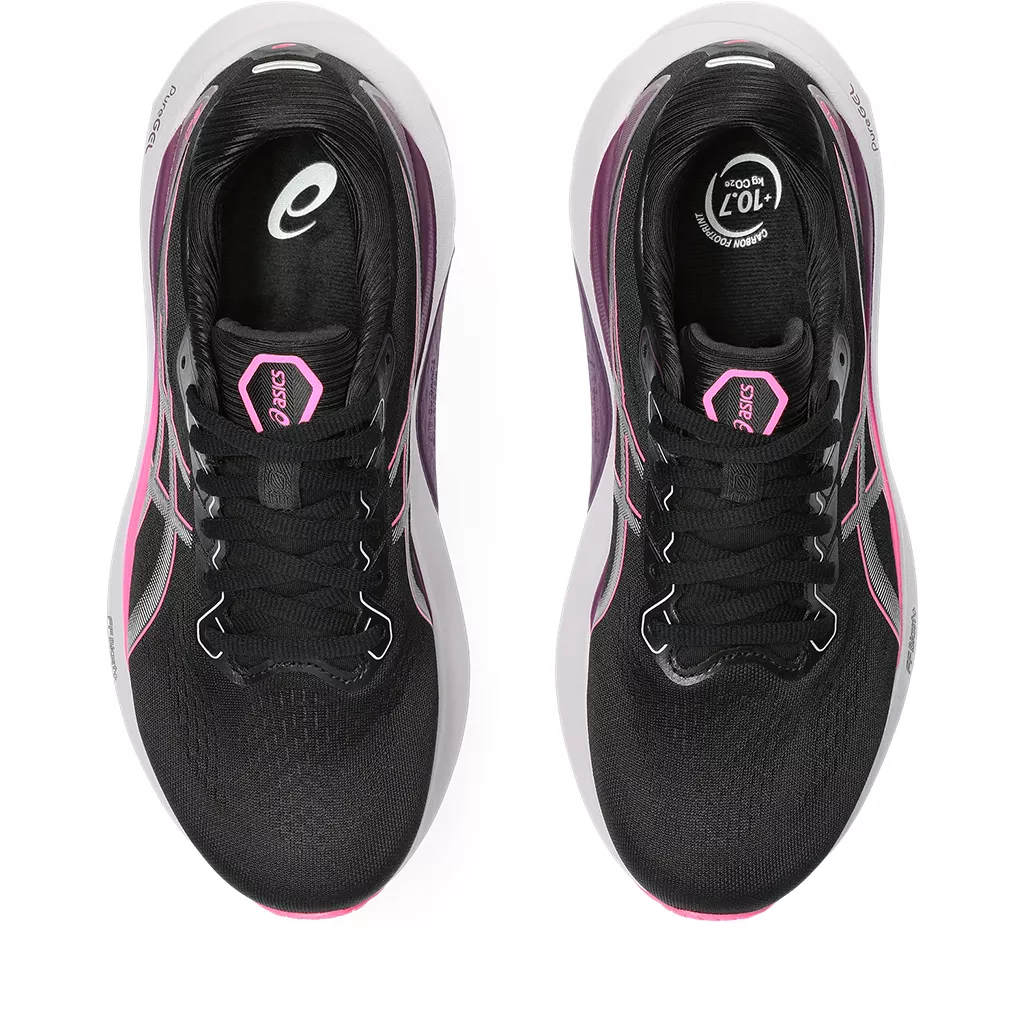 ASICS Women's GEL-KAYANO 30 Wide BLACK/LILAC HINT