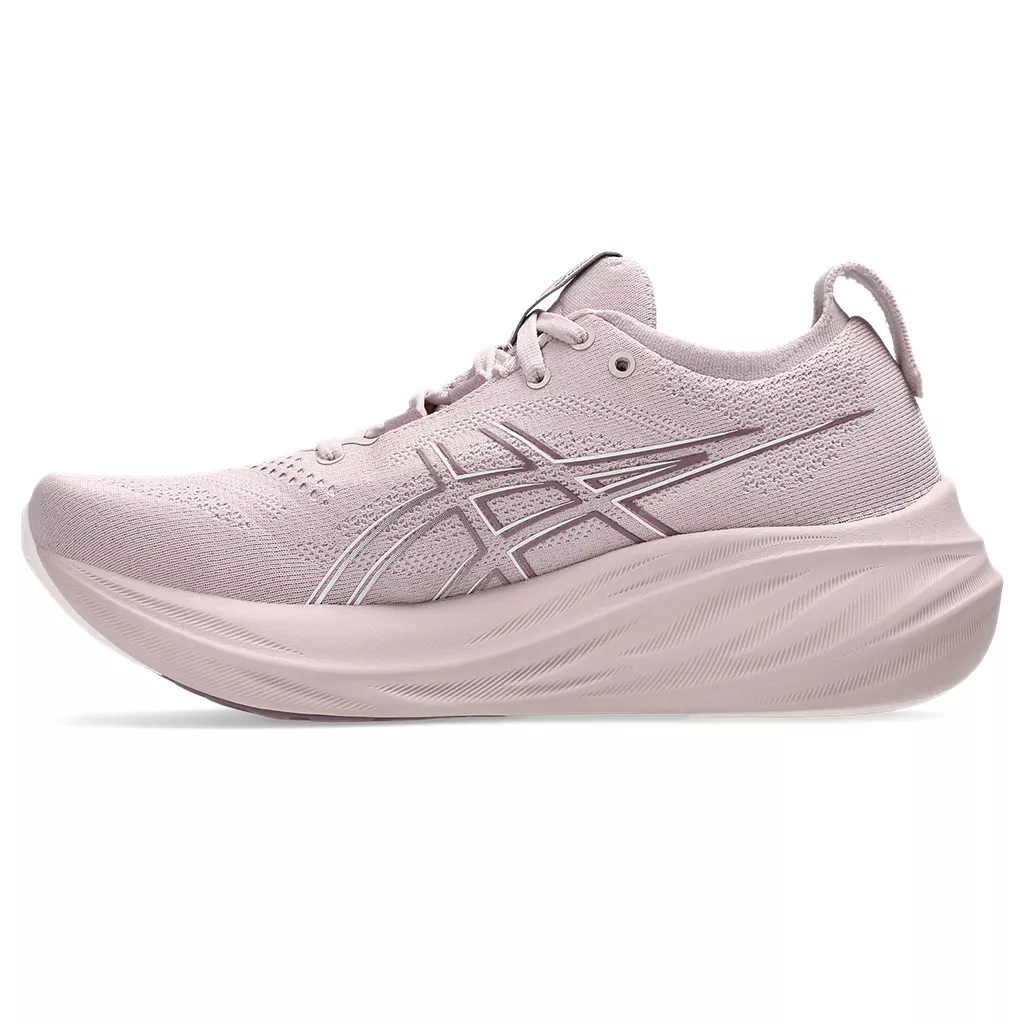 ASICS Women's GEL-NIMBUS 26 Watershed Rose/White