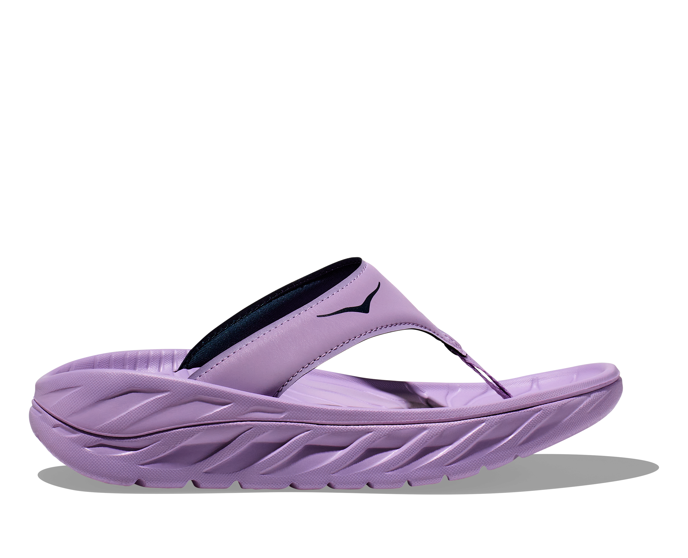 靴 HOKA W ORA RECOVERY FLIP 25cm HOKA Women's ORA RECOVERY FLIP VIOLET BLOOM / OUTERSPACE