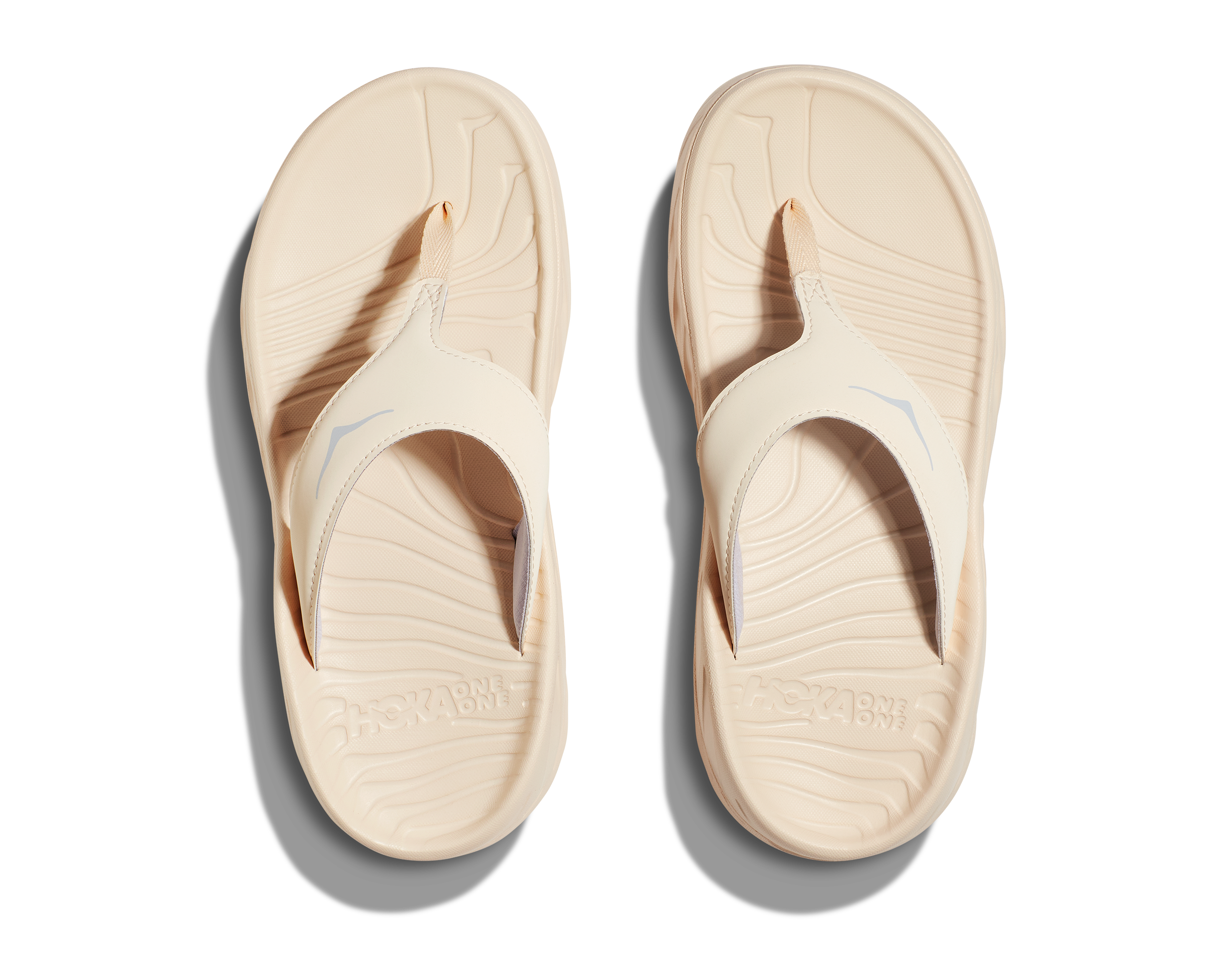 Hoka Ora Recovery Flip Mens 13 Lunar Rock White New Recovery Flip Flop Sandal Hoka One One Men main image 2