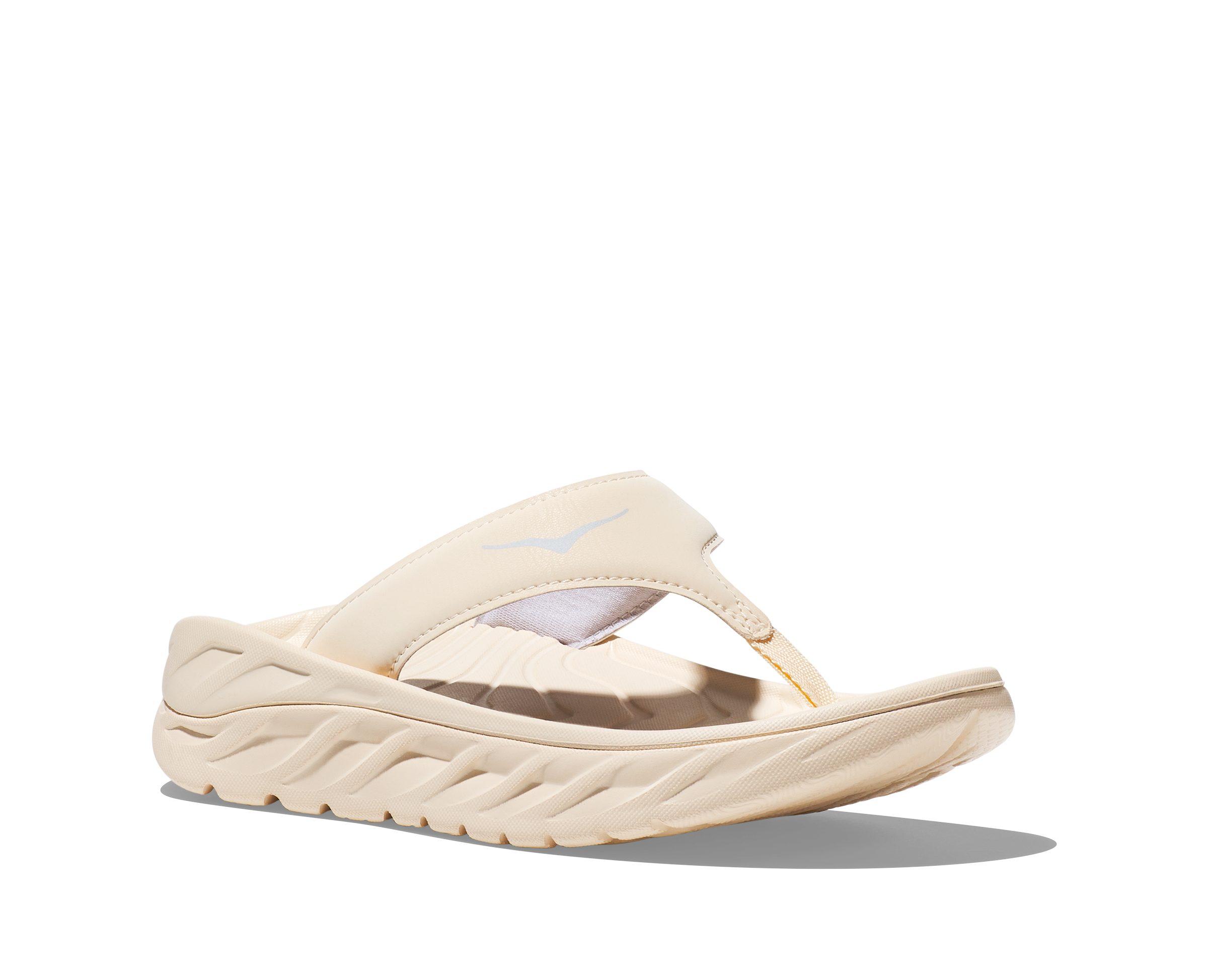 HOKA Women's ORA RECOVERY FLIP VANILLA / LUNAR ROCK