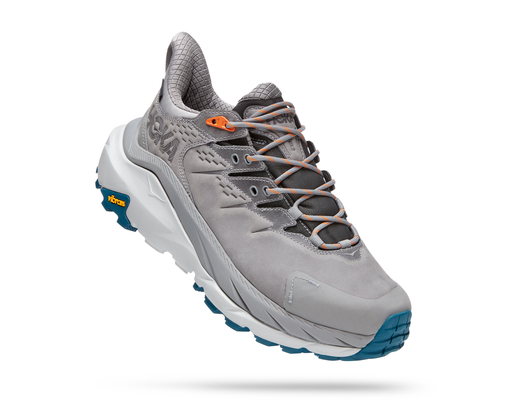 HOKA Men's KAHA 2 LOW GTX SHARKSKIN / BLUE CORAL