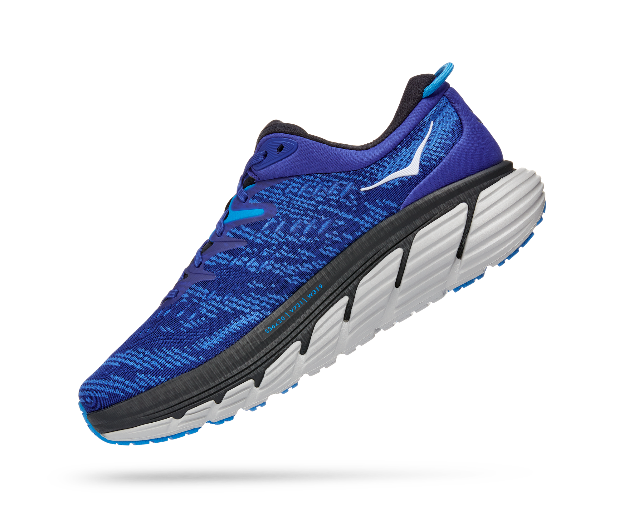 ?‍♂️ HOKA Gaviota 4 Men’s Running Shoes | Gray / Blue | Size 12D‎ HOKA Men main image 2