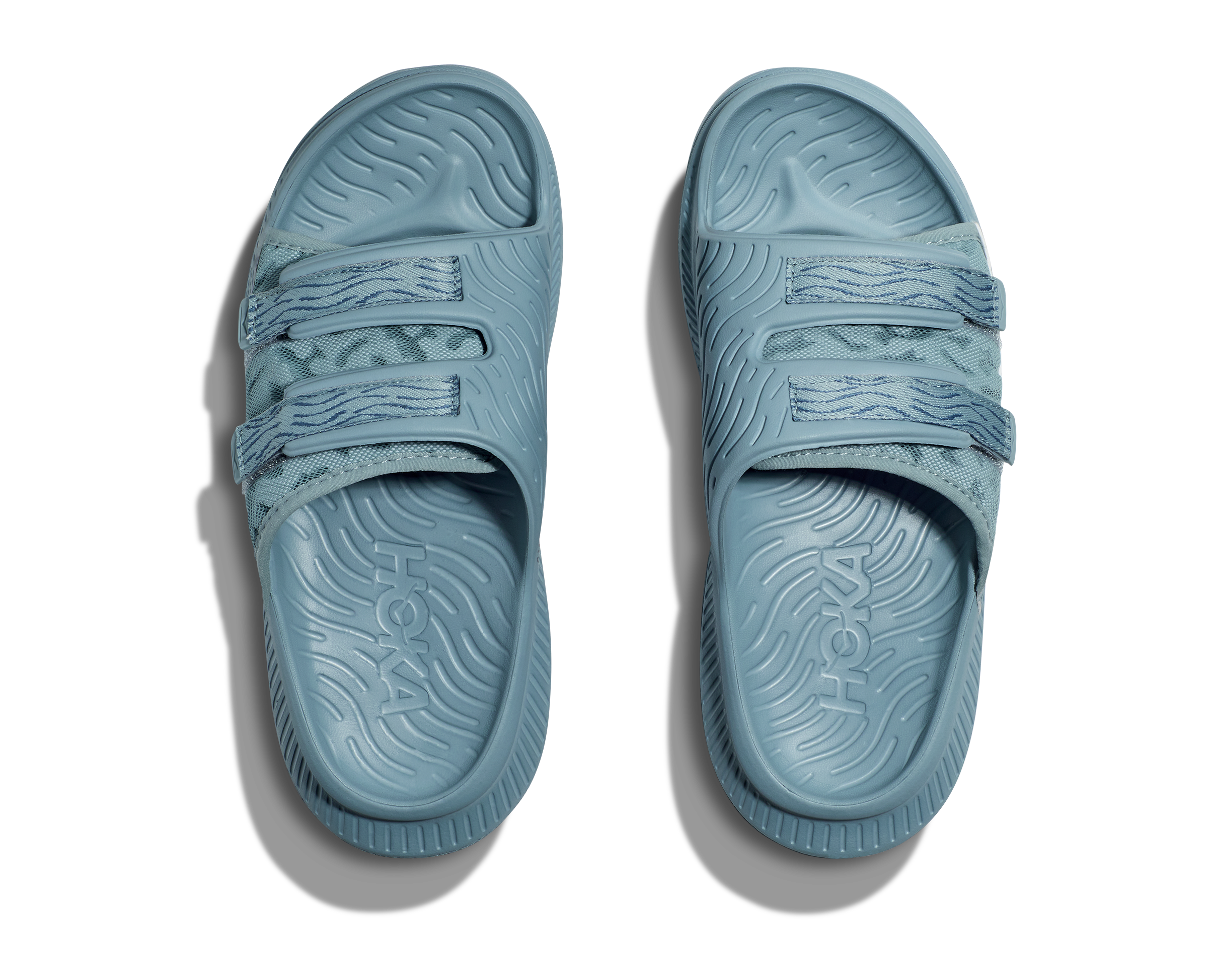 HOKA ALL GENDER ORA LUXE STONE BLUE / BLUESTEEL