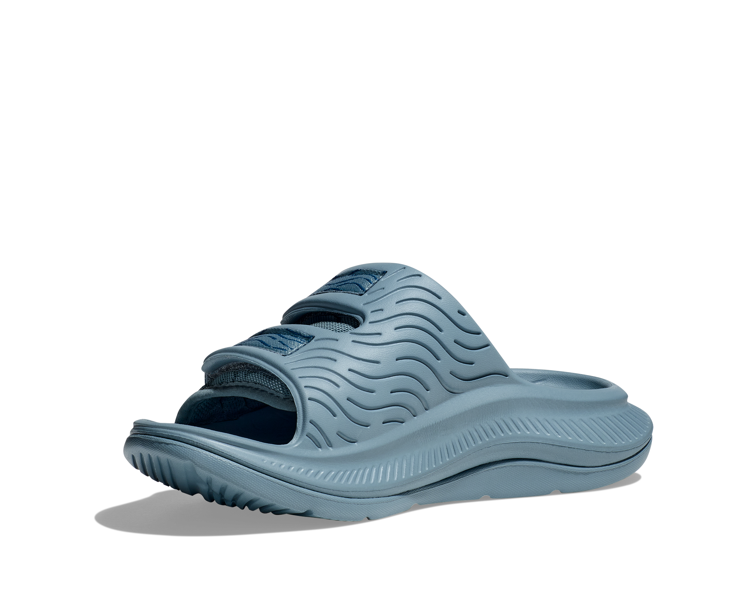 HOKA ALL GENDER ORA LUXE STONE BLUE / BLUESTEEL