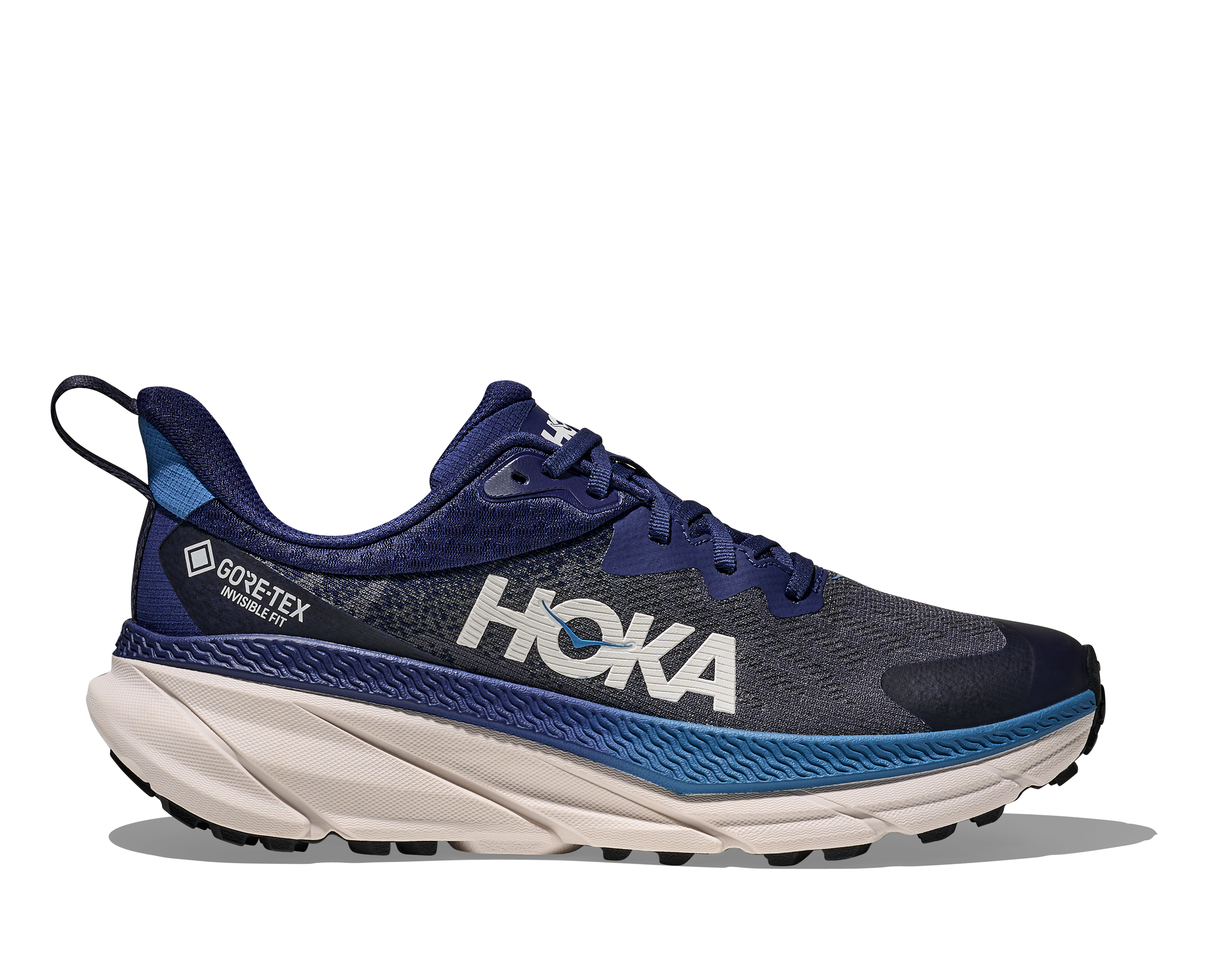 靴 HOKA M CHALLENGER ATR 7 GTX HOKA Men's CHALLENGER ATR 7 GTX MIDNIGHT BLUE / GROUT