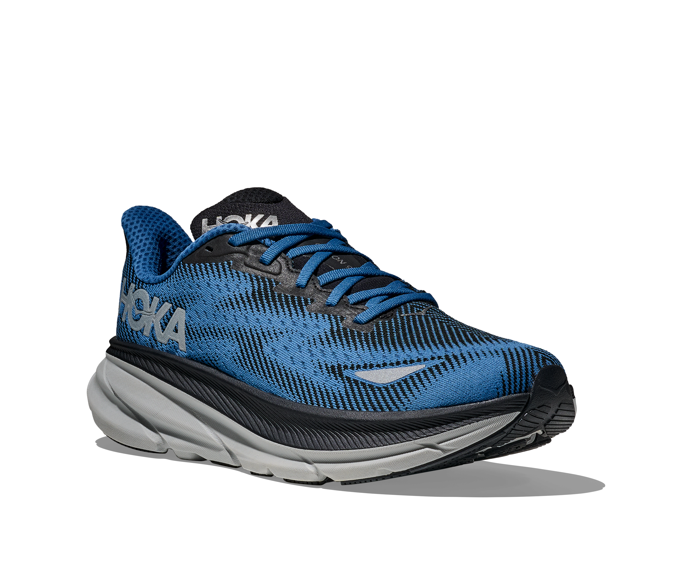 HOKA Men's CLIFTON 9 GTX BLACK / FOGGY NIGHT