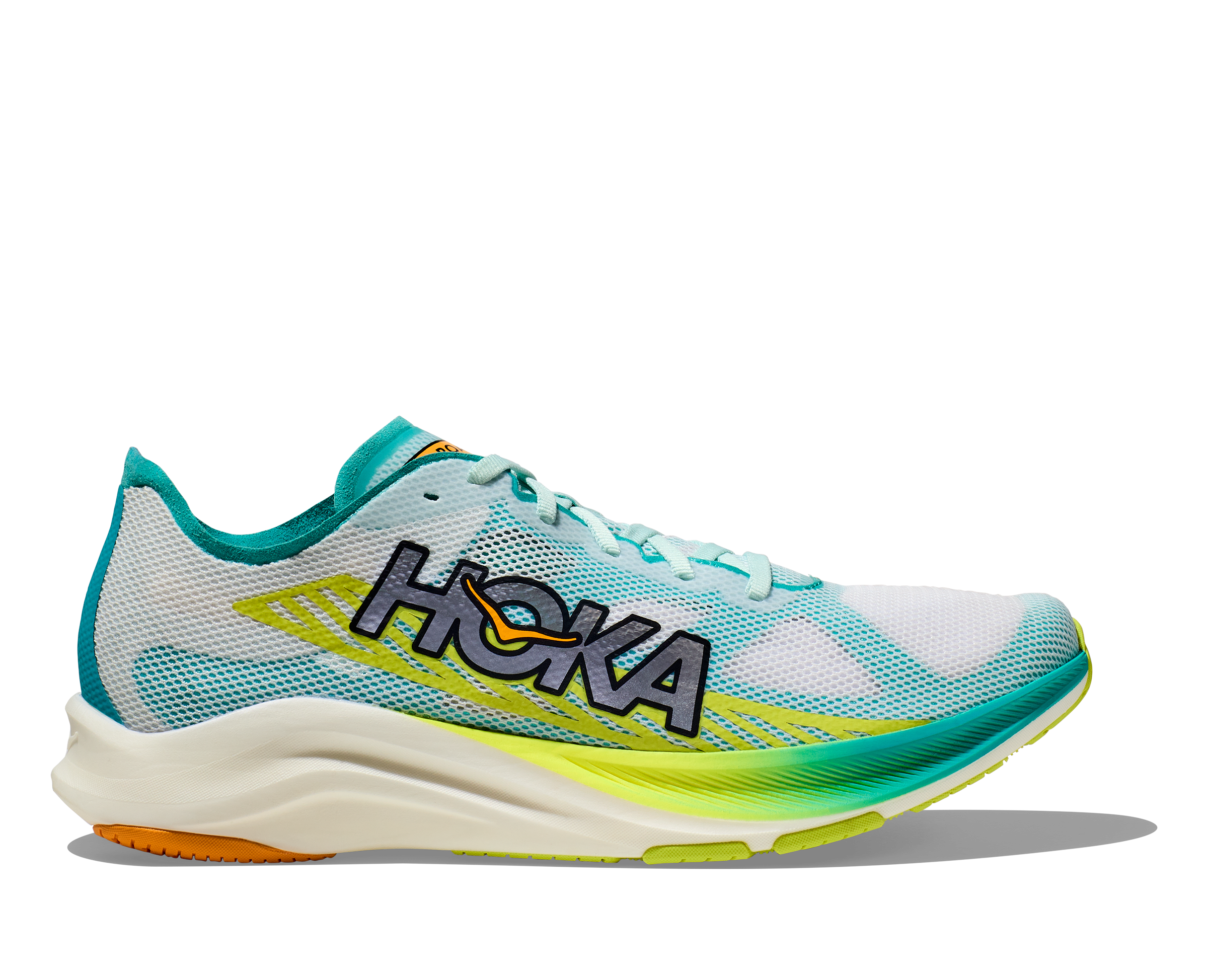 Hoka One One Sneakers Mens 8 Cielo Road Blue White 1143490 WCRM Running Shoe Hoka One One HOKA Cielo Road White Ceramic for sale | eBay main image 2