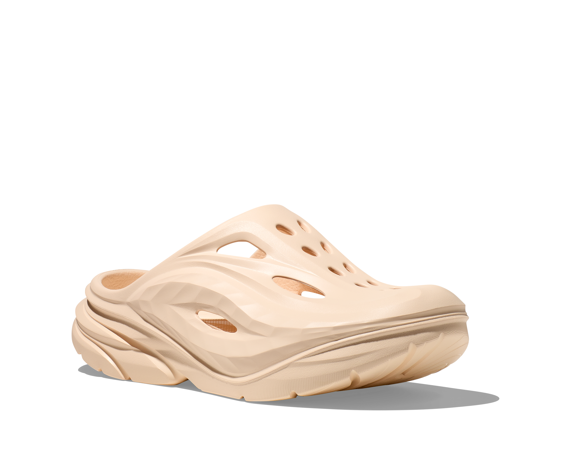 HOKA All Gender ORA RECOVERY MULE VANILLA / VANILLA