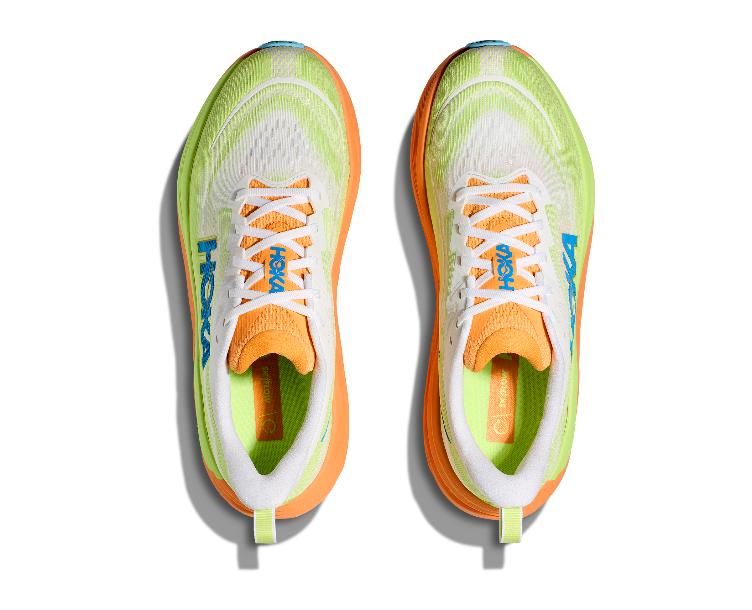 HOKA Women's Skyflow Frost/Solar Flare