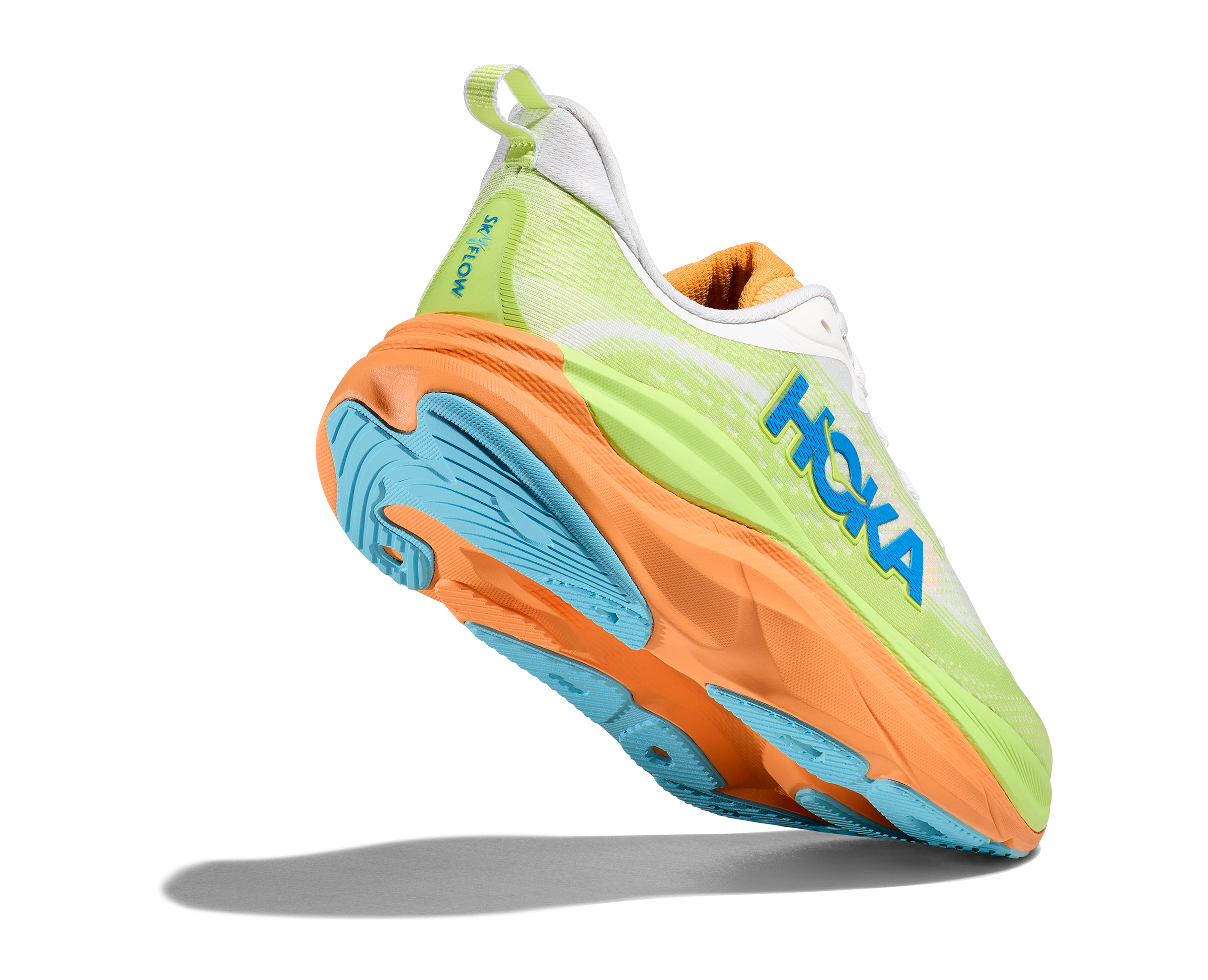 HOKA Women's Skyflow Frost/Solar Flare