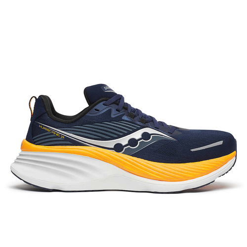 SAUCONY Men's Hurricane 24 WIDE Navy/Peel