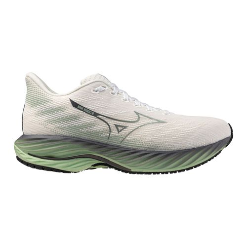 MIZUNO MEN'S WAVE RIDER 28 Snow White/Frosty Green