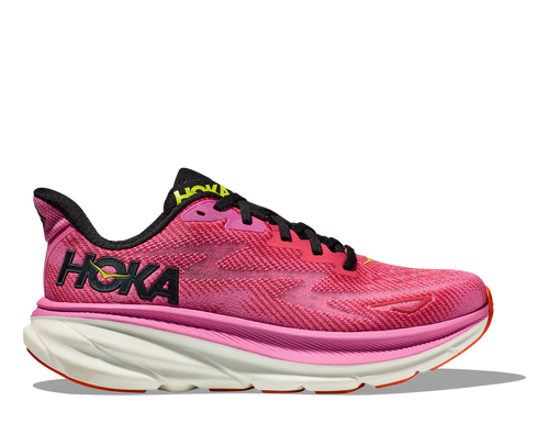 HOKA Women's Clifton 9 Raspberry/Strawberry
