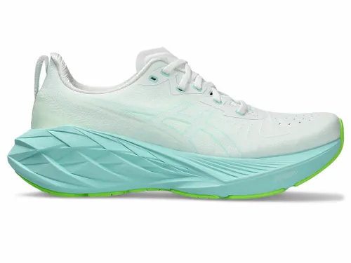 ASICS Women's NovaBlast 4 White/Illuminate Mint