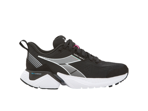 Myths Black & White Mythos Vigore 2 Athletic Sneakers Amazon.com | Diadora Womens Mythos Blushield Vigore 2  main image 4