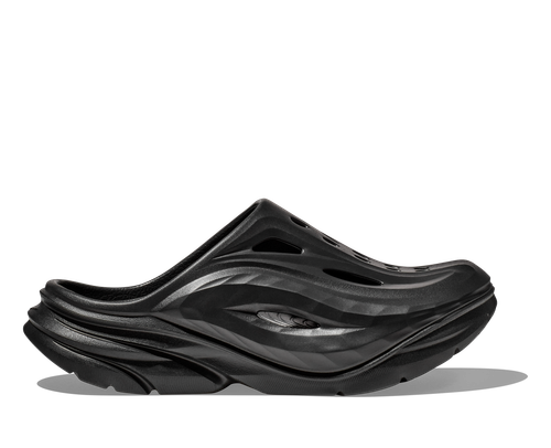 HOKA All Gender ORA RECOVERY MULE BLACK / BLACK