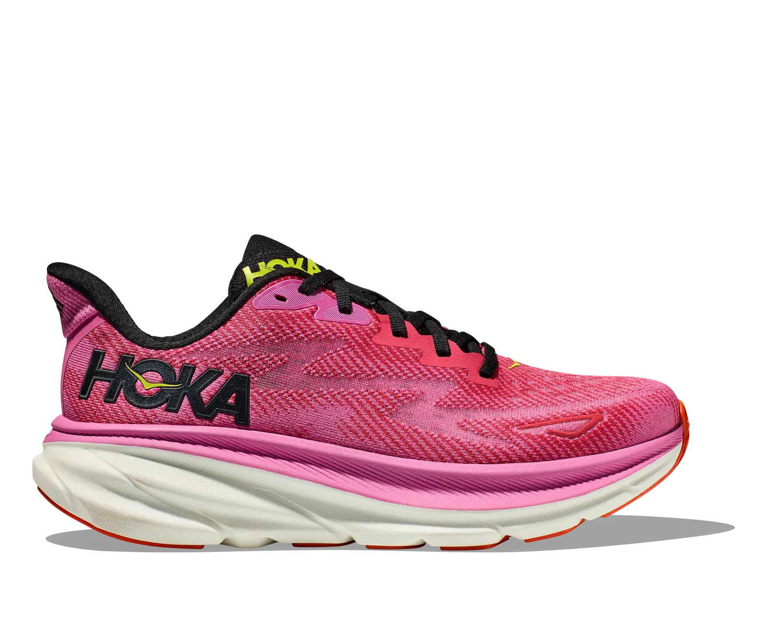 HOKA Women's Clifton 9 Raspberry/Strawberry