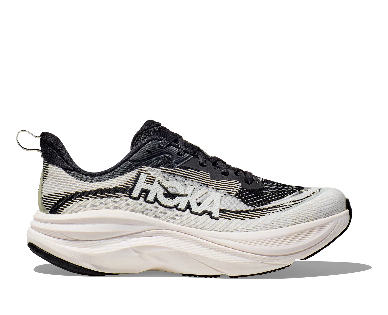 ふみ。 HOKA Women's Skyflow BLACK/WHITE